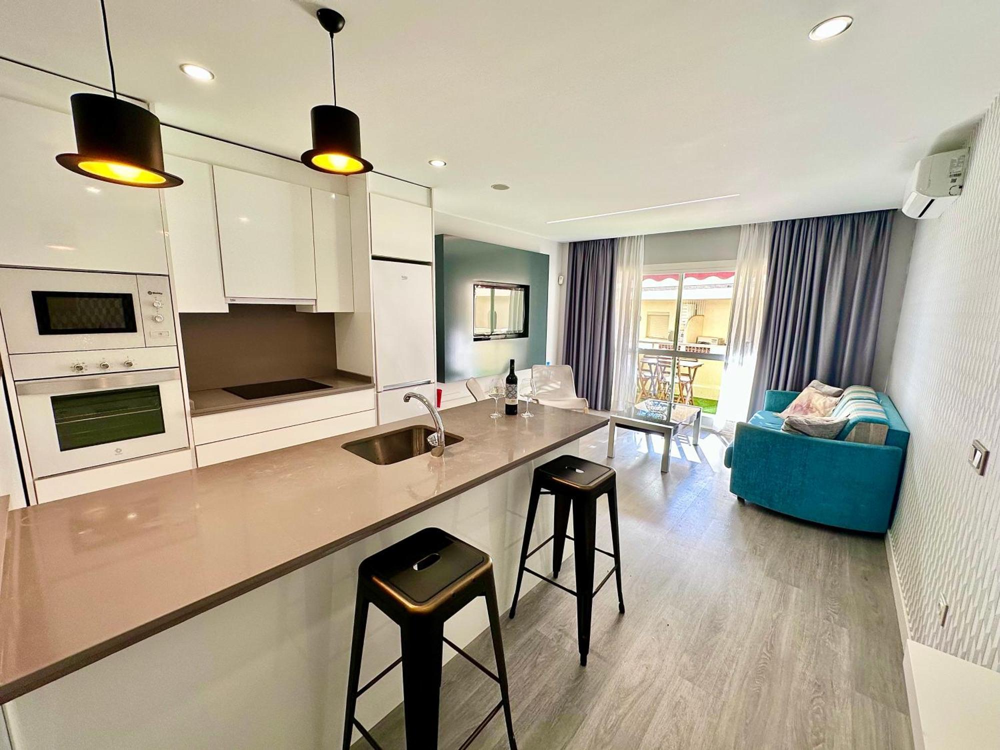 Apartamento Con Vistas, Urb. Mijas Golf. Apartment Santa Fe de los Boliches Luaran gambar